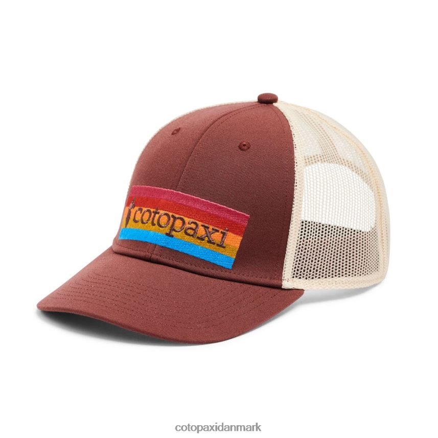 Cotopaxi På horisont trucker hat unisex tilbehør kastanje 8FJ28H162