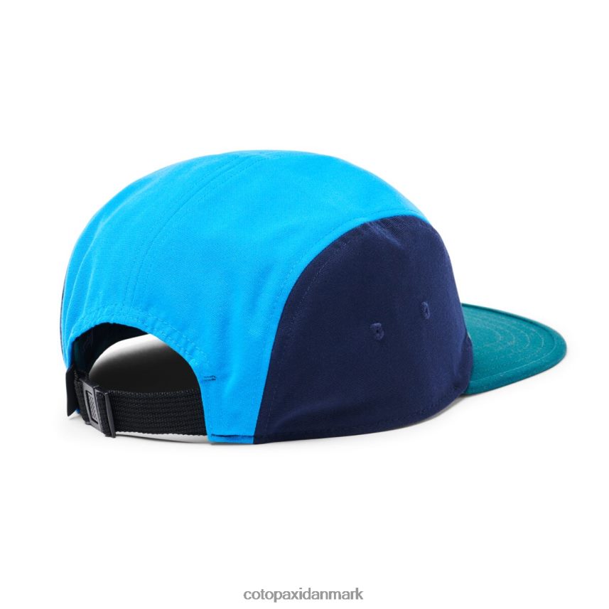 Cotopaxi gør god 5-panel hat unisex tilbehør skov/dybt hav 8FJ28H174