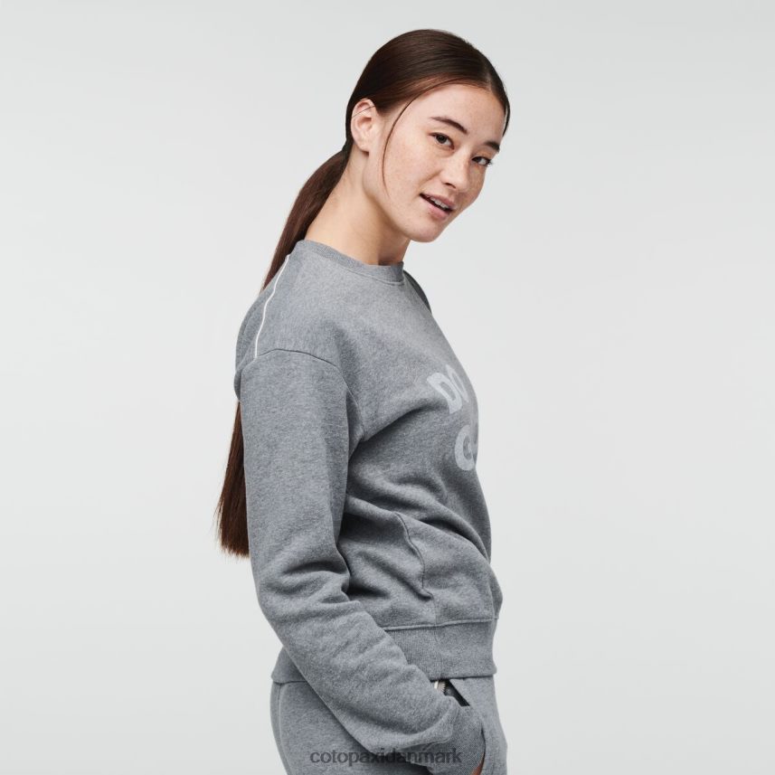 Cotopaxi gør god crew sweatshirt Kvinder tøj gråmeleret 8FJ28H60