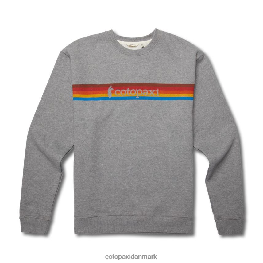 Cotopaxi i horisonten økologisk crew sweatshirt Mænd tøj gråmeleret 8FJ28H136