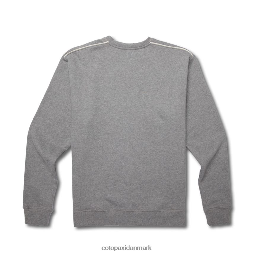 Cotopaxi i horisonten økologisk crew sweatshirt Mænd tøj gråmeleret 8FJ28H136