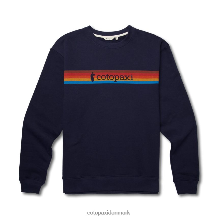 Cotopaxi i horisonten økologisk crew sweatshirt Mænd tøj maritime 8FJ28H135