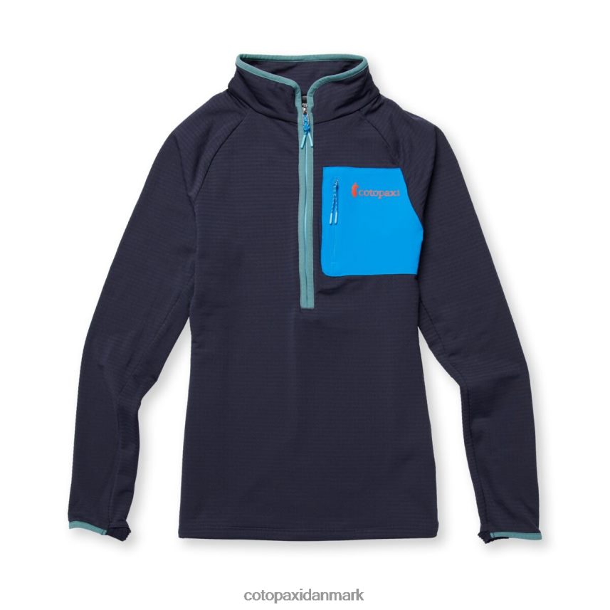 Cotopaxi otero fleece pullover med halv lynlås Kvinder tøj grafit 8FJ28H22