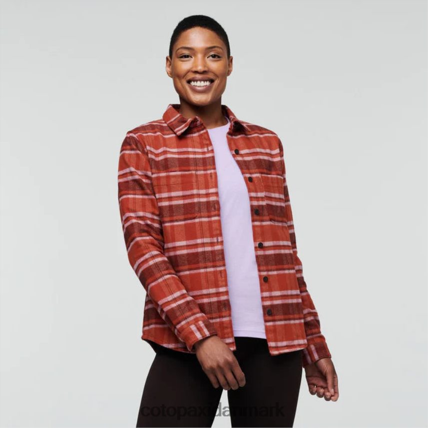 Cotopaxi mero flannel skjorte Kvinder tøj krydderi plaid 8FJ28H73