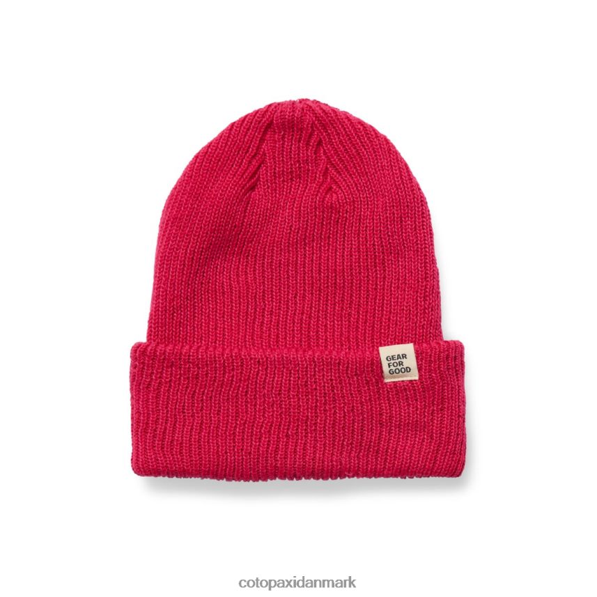 Cotopaxi wharf beanie unisex tilbehør hindbær 8FJ28H195